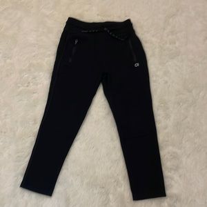 Boys Black Gap Fit Joggers